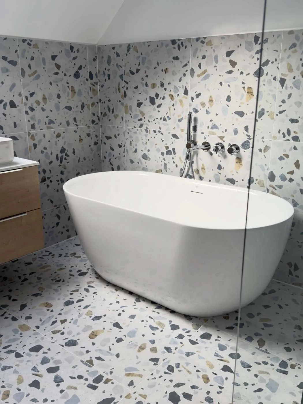 Freestanding bathtub bathroom design Hertfordshire