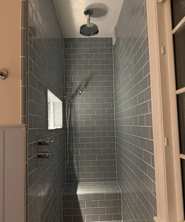 Luxury walk-in shower room